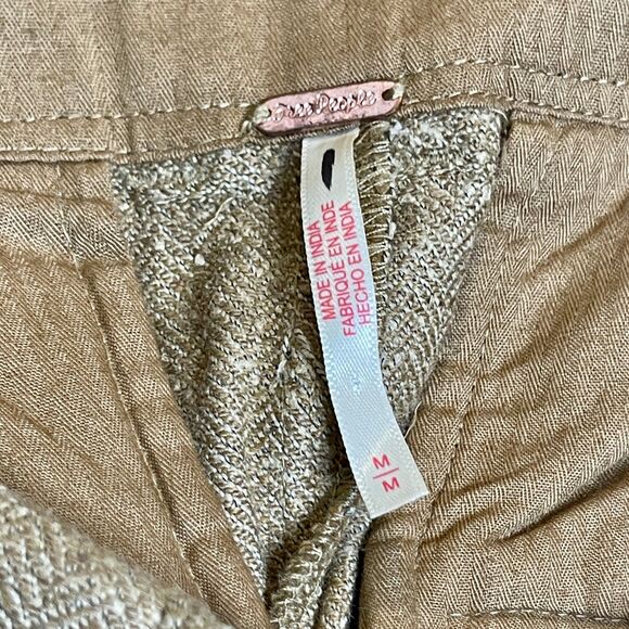 NWOT Free People Every Day's A Dream Tie Pants Size M - Picture 15 of 15